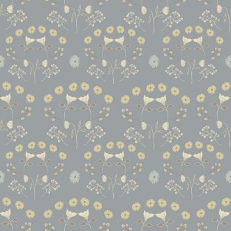 Bild på Medaillon Poppies in Grey - 1033301-01